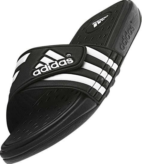 adidas black slides